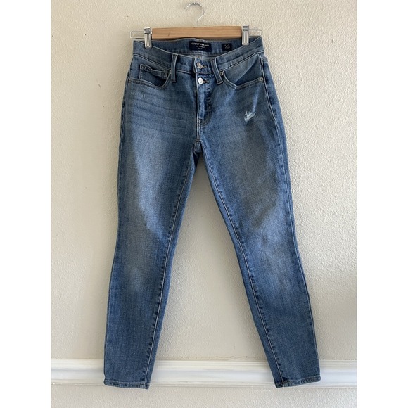 Lucky Brand Skinny Ava Low Rise Denim Jeans Size 2/26 Ankle Everyday Essential - Picture 1 of 9